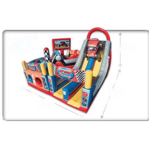 Cutting Edge Inflatable Bouncers 20'H Off-Road (A/B) by Cutting Edge 20'H Off-Road (ABCD) by Cutting Edge SKU #OB150103
