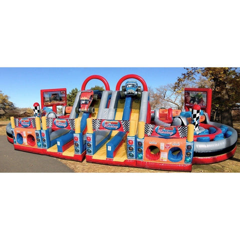 Cutting Edge Inflatable Bouncers 20'H Off-Road (ABCD) by Cutting Edge 781880294306 OB150103 24'H Treasure of the Caribbean Obstacle Course by Cutting Edge SKU #OB110101