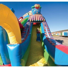 Cutting Edge Inflatable Bouncers 21' 06"H Circus City by Cutting Edge 781880208419 S310102 35'H Sabretooth Dual Slide by Cutting Edge SKU# S060201