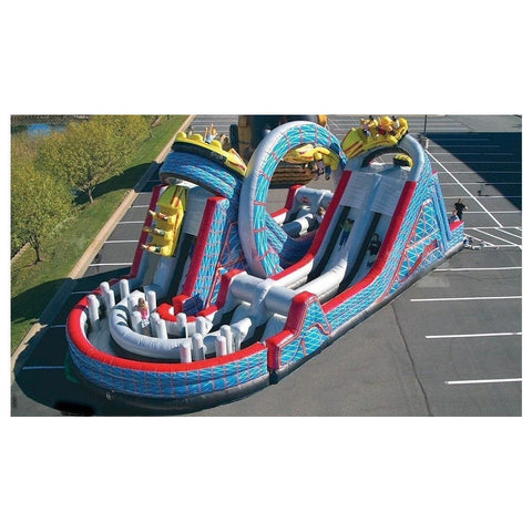 Cutting Edge Inflatable Bouncers 21'H The Wild One Rollercoaster by Cutting Edge 781880294825 OB130101 20'H Forbidden Temple by Cutting Edge SKU#OB180101