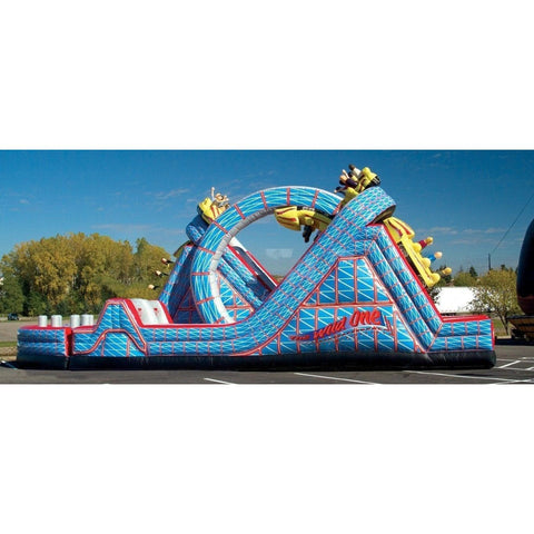 Cutting Edge Inflatable Bouncers 21'H The Wild One Rollercoaster by Cutting Edge 781880294825 OB130101 20'H Forbidden Temple by Cutting Edge SKU#OB180101