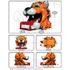 Image of Cutting Edge Inflatable Bouncers 21'H Tiger Big Mouth by Cutting Edge 781880295242 S400101 21'H Tiger Big Mouth by Cutting Edge SKU# S400101