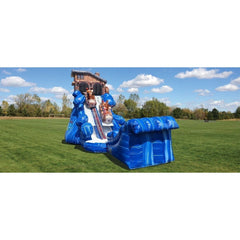 Cutting Edge Inflatable Bouncers 23'H North Woods Flume Wet/Dry Slide by Cutting Edge 781880299523 S480101 23'H North Woods Flume Wet/Dry Slide by Cutting Edge SKU#S480101