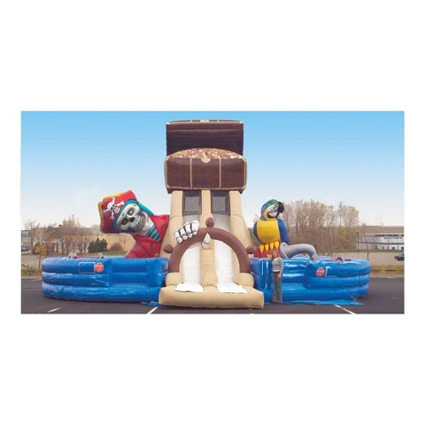 Cutting Edge Inflatable Bouncers 24'H Treasure of the Caribbean Obstacle Course by Cutting Edge 781880294511 OB110101 24'H Treasure of the Caribbean Obstacle Course by Cutting Edge SKU #OB110101