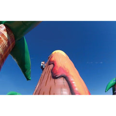 25'H Volcano Island Inflatable Rock Climbing Wall by Cutting Edge