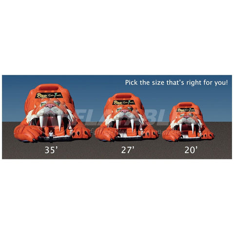 Cutting Edge Inflatable Bouncers 27'H Sabretooth Slide by Cutting Edge S060101 20'H Kraken Dual Slide by Cutting Edge SKU#S230301