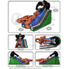 Image of Cutting Edge Inflatable Bouncers 28'H Kongo Krazy Dual Slide by Cutting Edge 781880245735 S170101D 28'H Kongo Krazy Dual Slide by Cutting Edge SKU#S170101D