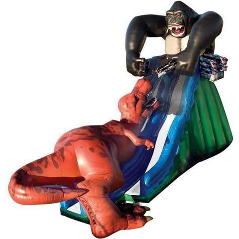 Cutting Edge Inflatable Bouncers 28'H Kongo Krazy Single Slide by Cutting Edge 781880215363 S170101S 28'H Kongo Krazy Single Slide by Cutting Edge SKU# S170101S