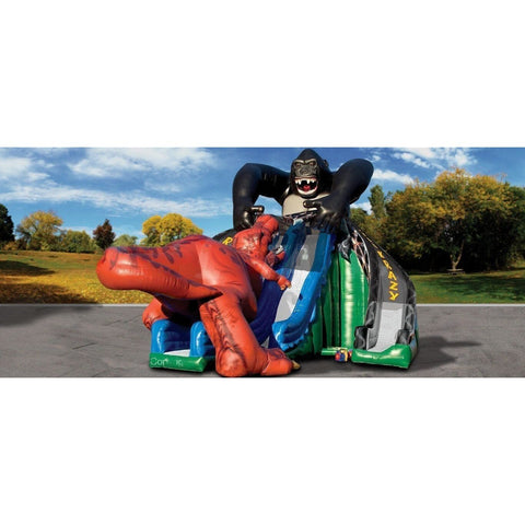 Cutting Edge Inflatable Bouncers 28'H Kongo Krazy Triple Slide by Cutting Edge 781880294894 S170101T 28'H Kongo Krazy Triple Slide by Cutting Edge SKU#S170101T