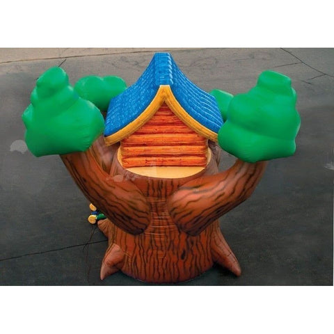 Cutting Edge Inflatable Bouncers 30'H Tree House by Cutting Edge 22'H Big Red Fire Truck Slide by Cutting Edge SKU#S010301