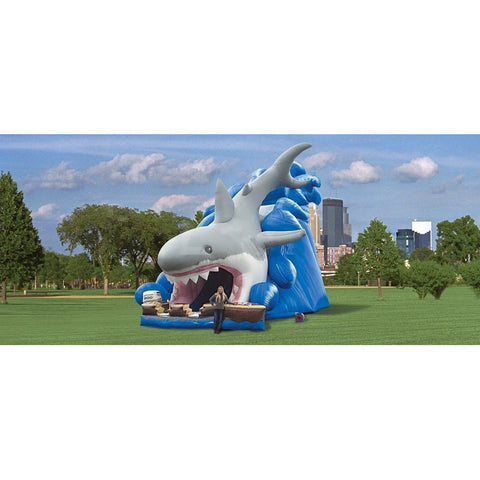 Cutting Edge Inflatable Bouncers 33'H Gone Fish’N Dual Slide by Cutting Edge 20'H Gone Fish’n Wet/Dry Slide by Cutting Edge SKU# S070601