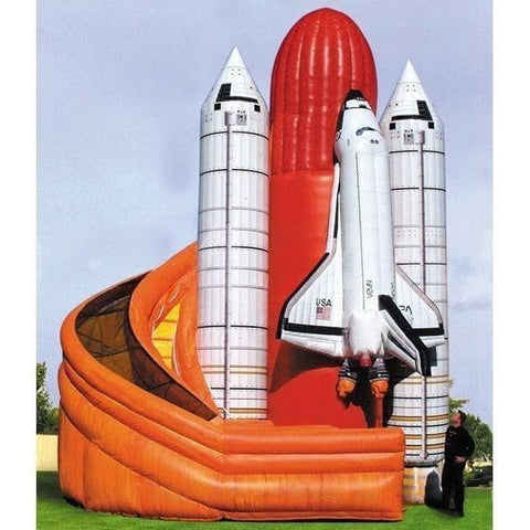 Cutting Edge Inflatable Bouncers 36'H Space Shuttle Turbo Slide by Cutting Edge 781880221036 S050301 36'H Space Shuttle Turbo Slide by Cutting Edge SKU#S050301
