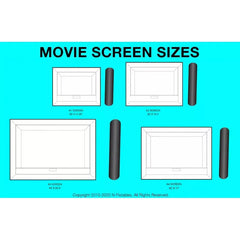 A1 Movie Screen (20‘x11’) by Cutting Edge