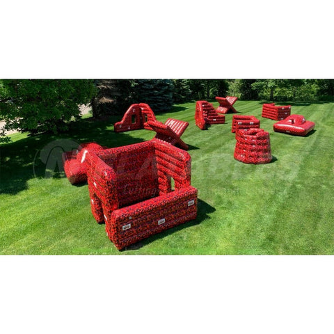 Cutting Edge Inflatable Bouncers Paintball / Laser Tag Obstacles [Captured-Air] by Cutting Edge 11'H Wacky Connect 3 Basketball Game by Cutting Edge SKU# IN560101