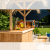 Image of Dundalk Leisurecraft Outdoor Furniture Southern Fantasy Tiki Bar by Dundalk Leisurecraft CT3672