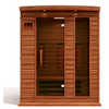 Image of Dynamic Saunas Direct Saunas Maxxus 3 Person Full Spectrum Infrared Sauna - Canadian Red Cedar by Dynamic Saunas Direct 019962853968 MX-M306-01-FS CED Maxxus 3 Person Full Spectrum Infrared Sauna  by Dynamic Saunas Direct