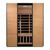 Image of Dynamic Saunas Direct Saunas ***New 2020 Model*** Valencia 3 Person Ultra Low EMF FAR Infrared Sauna by Dynamic Saunas Direct 019962851261 DYN-6326-01 **New 2020 Model** Valencia 3 Person Ultra Low EMF FAR Infrared Sauna