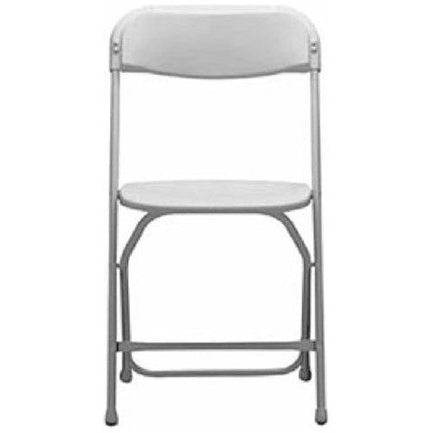 Eagle Bounce Folding Chairs & Stools Steel/Poly Folding Chair - Bright White by Eagle Bounce