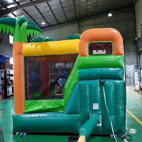 Eagle Bounce Inflatable Bouncers 14'H Palm Tree Combo by Eagle Bounce