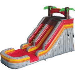 Eagle Bounce Inflatable Bouncers 15'H Fire Slide Wet n' Dry by Eagle Bounce