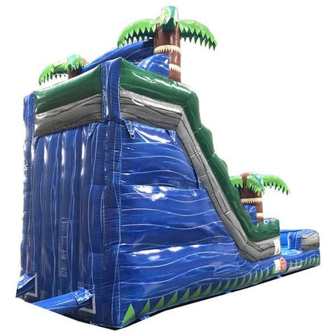 Eagle Bounce Inflatable Bouncers 18'H Blue Slide Wet n Dry by Eagle Bounce