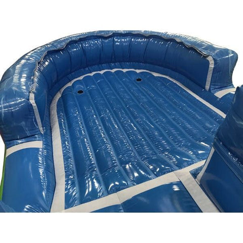 Eagle Bounce Inflatable Bouncers 18'H Green Slide Wet n Dry by Eagle Bounce