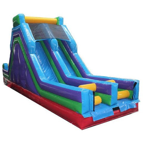 Eagle Bounce Inflatable Bouncers 45'L 2-Lane Slide Piece With Removable Pool by Eagle Bounce