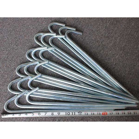 Eagle Bounce Inflatable Bouncers (50) 18" Hook Stake by Eagle Bounce 781880256953 A-627-Lot50