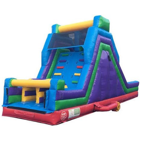 Eagle Bounce Inflatable Bouncers 85'L Obstacle Course w Removable Pool by Eagle Bounce