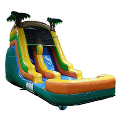 Eagle Bounce Inflatable Bouncers Included 13'H Palm Tree Water Slide by Eagle Bounce TB-S-001-WLG