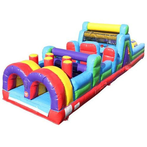 Eagle Bounce Inflatable Bouncers Included 40'L Obstacle Course by Eagle Bounce 781880256465 OB-4001-WLG