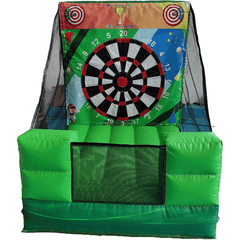 Eagle Bounce Inflatable Bouncers Included 7'H Dart Throwing Game by Eagle Bounce