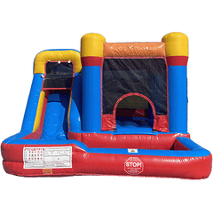 Eagle Bounce Inflatable Bouncers Included 8'H Red n Blue Combo by Eagle Bounce TB-C-001-WLG