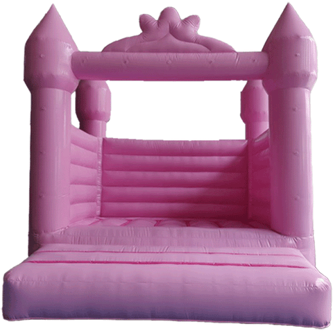 Eagle Bounce Inflatable Bouncers Included Pink Wedding Castle by Eagle Bounce 781880290087 BH-1092-WLG