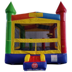 Eagle Bounce Inflatable Bouncers Included Rainbow Castle Bouncer by Eagle Bounce