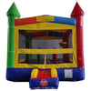 Image of Eagle Bounce Inflatable Bouncers Included Rainbow Castle Bouncer by Eagle Bounce