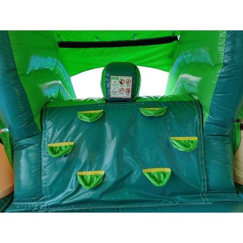 Eagle Bounce Inflatable Bouncers Palm Tree Combo With Pool by Eagle Bounce