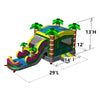 Image of Eagle Bounce Inflatable Bouncers Paradise Combo Wet n Dry by Eagle Bounce