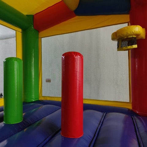 Eagle Bounce Inflatable Bouncers Rainbow Castle Bouncer by Eagle Bounce