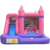Image of eBouncers WET N DRY COMBOS 10' H Pink Castle Wet N Dry Combo by Ebouncers UT-C-04 10'H Pink Castle Wet N Dry Combo by Ebouncers SKU# UT-C-04