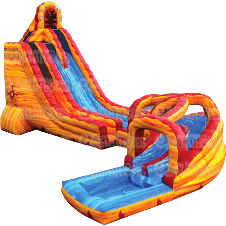 eInflatables Games 27'H Lava Twist with Pool by eInflatables 781880265436 800 27'H Lava Twist with Pool by eInflatables SKU# 800