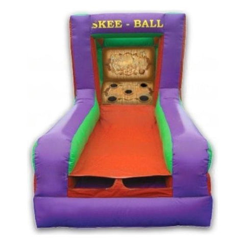 eInflatables Games 8'H Skee-Ball Challenge by eInflatables 781880286523 410 8'H Skee-Ball Challenge by eInflatables SKU# 410