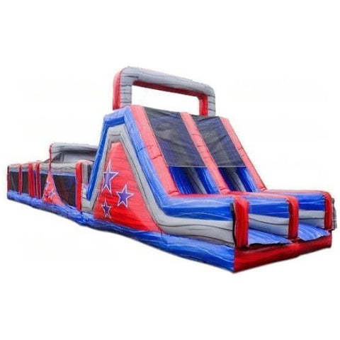 eInflatables Inflatable Bouncers 16'H Mega Infusion Obstacle 1-2-3 by eInflatables 17'H All Marble Dash N Splash by eInflatables SKU# 5202