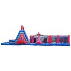 eInflatables Inflatable Bouncers 16'H Mega Infusion Obstacle 1-2-3 with Pool by eInflatables 17'H Dart N Dash Obstacle Course by eInflatables SKU#1400