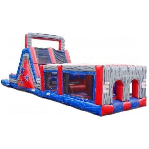 eInflatables Inflatable Bouncers 16'H Mega Infusion Obstacle 1-3 with Pool by eInflatables 781880216735 5230 16'H Mega Infusion Obstacle 1-3 with Pool by eInflatables SKU# 5230