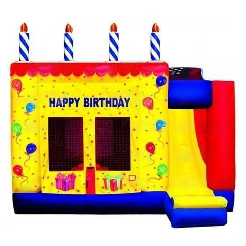 eInflatables Inflatable Bouncers 17'H 4 In 1 Inflatable Birthday Cake Combo by eInflatables 781880284567 146 17'H 4 In 1 Inflatable Birthday Cake Combo by eInflatables SKU#146 