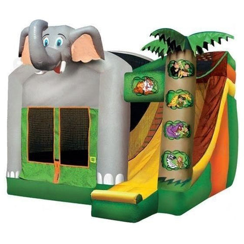 eInflatables Inflatable Bouncers 17'H 4 in 1 Inflatable Jungle Combo by eInflatables 781880284512 153  17'H 4 in 1 Inflatable Jungle Combo by eInflatables SKU#153  