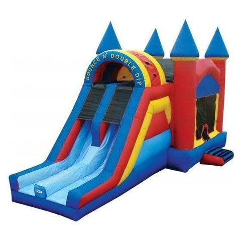 eInflatables Inflatable Bouncers 18'H Bounce N Double Dip Castle (Combo Only) by eInflatables 781880284635 390zz 18'H Bounce N Double Dip Castle (Combo Only) by eInflatables SKU#390zz 