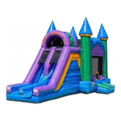 eInflatables Inflatable Bouncers 18'H Frosty Double Dip Dry Combo by eInflatables 781880288022 5066zz 18'H Frosty Double Dip Dry Combo by eInflatables SKU#5066zz