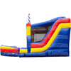 Image of eInflatables Inflatable Bouncers 18'H Jump N Splash Birthday Cake w/ Landing by eInflatables 781880286318 6564 18'H Jump N Splash Birthday Cake w/ Landing by eInflatables SKU# 6564